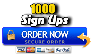 1000 Sign Ups